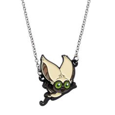 Your favorite winged lemur is ready for adventure! This necklace from Avatar: The Last Airbender features a sweet pendant of Momo. Your favorite winged lemur is ready for adventure! This necklace from Avatar: The Last Airbender features a sweet pendant of Momo. Clasp: lobster-claw Chain length: 18 in. + 2-in. extender Packaging: boxed Finish: enameled Pendant: 25.4 mm x 25 mm Chain type: rolo Size: 18". Color: Multicolor. Gender: female. Age Group: adult. Avatar The Last Airbender Momo Tattoo, Avatar Necklace Pandora, Avatar The Last Airbender Momo, Avatar The Last Airbender Necklace, Avatar The Last Airbender Keychain, Avatar The Last Airbender Enamel Pins, Asian Garden, Take My Money, Genesis Evangelion