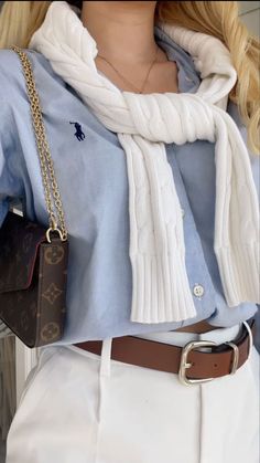 Elegantes Outfit Damen, Adrette Outfits, Money Clothes, Classic Style Outfits, Chique Outfits, Money Aesthetic, Ralph Lauren Outfits, Mode Inspo, Looks Chic