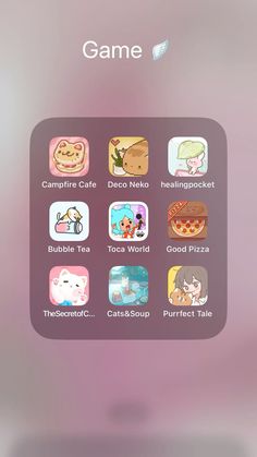 Best Games To Play On Phone, Iphone Games Apps, Aesthetic Apps Games, Good Apps For Iphone, No Wifi Games, Suggested App, App Store Games, Cozy Games, Kawaii App