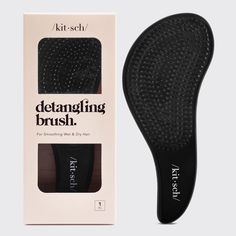 Detangling Brush - Black – KITSCH Essence Products, Tinted Eyebrow Gel, Eyelash Conditioner, Eyelash Primer, Hair Care Kits, Eyebrow Serum, Natural Essence, Eyebrow Eyeshadow, Body Mask