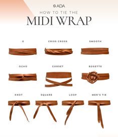 This versatile genuine Argentinian leather wrap belt makes the perfect accessory to pair with your favorite dress or to elevate your everyday denim look. One Size105.5”/268 cm length2”/5 cm width Wrap Belt Outfit, Cognac Belt, Leather Wrap Belt, Diy Belts, Wide Leather Belt, Wrap Belt, Belt Style, Leather Conditioner, Fabric Belt