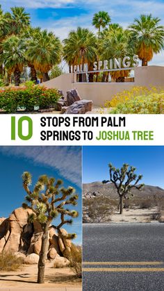 10 STOPS FROM PALM SPRINGS TO JOSHUA TREE NATIONAL PARK (ITINERARY INCLUDED) Palm Springs What To Do, Palm Springs Joshua Tree Itinerary, Old Palm Springs, Palm Springs With Kids, Palm Springs Winter, Palm Springs Hiking, Best California Beaches, Palm Springs Restaurants