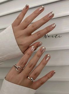 Hello Nails, Subtle Nails, Minimal Nails, Nails Simple, Classy Nails, Fancy Nails