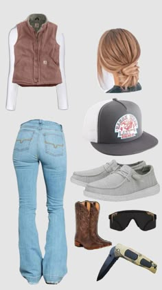 Western Asthetics Outfit, Country Outfits For Winter, Western Back To School Outfits, Western Outfits Aesthetic, Cold Western Outfit, Outfit Inspo Western, Western Outfits Women Winter, Simple Western Outfits