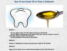 Oil Pulling With Castor Oil, Castor Oil Pulling, Dental Remedies, Toothache Remedies, Medicine Plants, Using Castor Oil, Caster Oil, Wide Smile