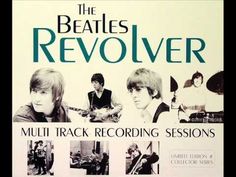 the beatles revolver - multi track recording session cd album cover art print poster