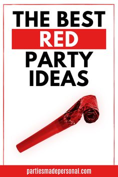 the best red party ideas from parties made personal