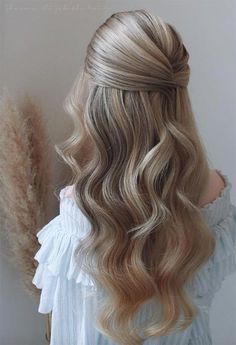 Highlight Balayage, Formal Hair, Simple Prom Hair, Bridesmaid Hair Makeup, Haircut Styles, Prom Hairstyles For Long Hair, Wedding Hair Down, Bridal Hairstyles