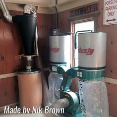 a coffee maker sitting on top of a table