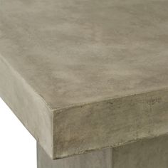 a concrete table top that has been made to look like it's being used as a coffee table