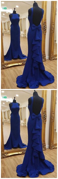 Blue Mermaid Dress With Fitted Bodice For Prom, Blue Fishtail Prom Evening Dress, Blue Fishtail Gown With Sweep Train, Blue Mermaid Dress With Sweep Train For Prom, Blue Fishtail Gown For Prom Season, Blue Fishtail Mermaid Dress For Formal Occasions, Blue Fishtail Dress For Wedding, Blue Fishtail Mermaid Dress For Prom, Blue Mermaid Dress For Prom Season Banquet