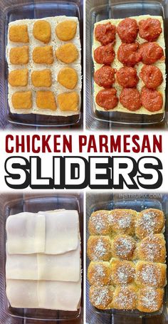 chicken parmesan sliders are an easy and delicious appetizer