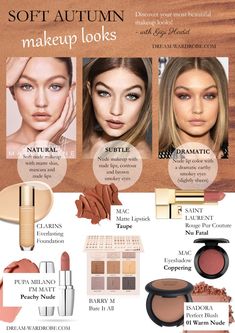 Autumn Skin, Autumn Color Palette, Autumn Makeup, Matte Skin, Smokey Eye For Brown Eyes