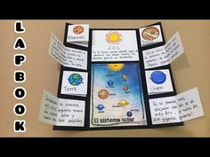 the solar system is made out of paper and some sort of information about its planets