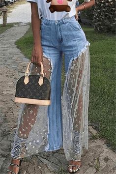 Vestiti In Jeans, Jeans Long, Diy Vetement, Skirt Denim, Shirt Refashion, Skirt Maxi, Modest Clothing, Refashion Clothes, Cheap Clothes