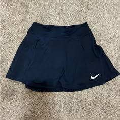 Navy Nike Victory Tennis Skirt Size Xs. Never Worn Nike Skirt, Nike Skirts, Navy Nike, Fitness Wear Outfits, Navy Outfit, Outfit Formulas, Fire Fits, Tennis Clothes, Girls Fashion Clothes