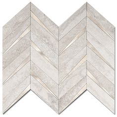 a white marble chevroned wall with gold lines