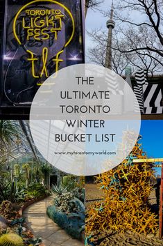 the ultimate toronto winter bucket list with lots of things to see and do in it