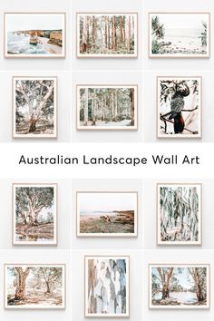 the australian landscape wall art collection