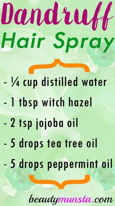 A DIY anti-dandruff hair spray is just the thing you need to beat an itchy flaky scalp naturally! Dandruff is an embarrassing hair problem. But what makes it utterly frustrating is when it comes with intense itchiness and discomfort! Thankfully, there is something you can make at home to help stop the madness and that’s … Itchy Flaky Scalp, Cooking With Essential Oils, Hair Problem, Dandruff Remedy, Diy Dry Shampoo, Flaky Scalp, Hair Dandruff, Itchy Scalp, Anti Dandruff