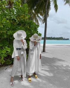 Hijab Outfit Beach Style, Beach Holiday Outfits, Outfit Ideas Modest