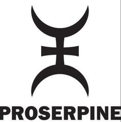 the prosperpine logo is shown in black and white, with an inverted symbol above it