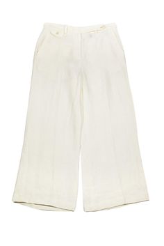 Current Boutique-Theory - White Wide Leg Pants Sz 2