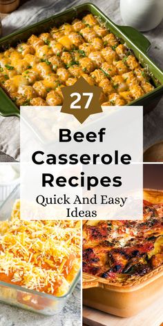 the best beef casserole recipes for quick and easy meals