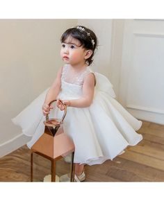 Shop couture white princess flower girl dress ballgown toddler pageant gown online. Super cute styles with couture high quality. Pro since 2009. Toddler Pageant, Pageant Gown, Princess Flower Girl Dresses, Baby Pattern, Scarlett Dresses, Princess Flower, Toddler Flower Girl Dresses, Infant Flower Girl Dress