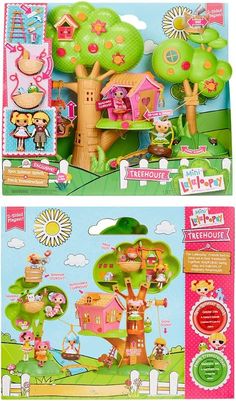 #lalaloopsymini Lalaloopsy House, Mini Treehouse, Nostalgia Toys, 2010s Nostalgia, Childhood Memories 2000, Minecraft Art, Childhood Toys