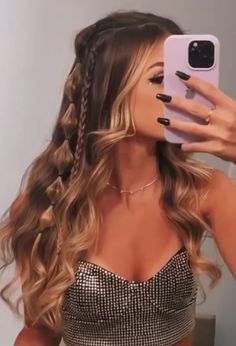 Edc Hair, Concert Hair, Western Hair, Basic Hairstyles, Concert Hairstyles, Hairstyle Examples, Rave Fits, Rave Hair, Gov Ball