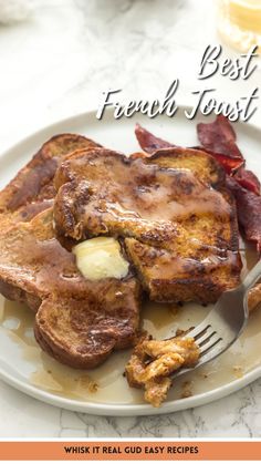 This is the best French toast recipe, featuring warm notes of vanilla, cinnamon, and a hint of nutmeg. With fluffy, browned, and toasted exteriors and soft, creamy custard-like insides, it’s the perfect breakfast, brunch, or dessert. This simple recipe ensures your French toast is always fluffy, never eggy or soggy. It’s the foolproof technique for achieving golden, delicious French toast every time, whether you use white or wheat bread! French Toast With Wheat Bread, Best French Toast Recipe, Awesome French Toast Recipe, The Best French Toast, Delicious French Toast, Best French Toast, Diet Ideas, French Toast Easy, Fun Recipes