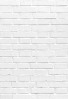 a white brick wall with no mortars