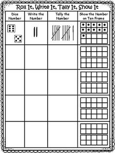 a printable worksheet for roll - n - write it, tell it