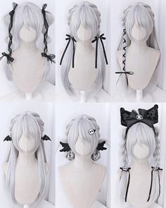 Emo Shag, Bob Black Women, Fluffy Bob, Blue Cosplay Wig, Blue Cosplay, Bob Black, Best Hairstyles For Women