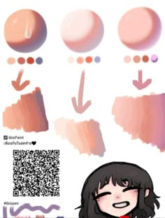 Ibis Paint Tutorial Shading, Ibispaintx Brushes Shading, Soft Cell Shading, Skin Brush Ibispaint Code, Ibis Paint Skin Brush, 1 Palette 2 Artist, Koleen Brush Ibis Paint, Digital Painting Brushes, Code Brush