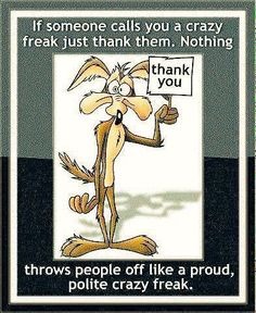 My morning giggle  @barbaramills1 @ChinaBlue_Eyes @Sheugs @SamsSecretAlias @sarahjaswim @HintonAlisa @pjl24 Wylie Coyote, Wile E Coyote, Classic Cartoon Characters, Cartoon Quotes, Classic Cartoons, Funny Cartoons