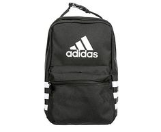 adidas Santiago 3 Boys'/Girls' Lunch Bag Meal time or a sneak snack attack is made better by the Santiago 3 lunch Bag from adidas. Made with 100% polyester featuring insulation to control food temperature and a front pocket for snacks, this lunch Bag easily wipes clean. The mesh back pocket provides extra space, while the clip lock conveniently attaches to their BackPack. Synthetic material Zip closure Insulated Zip front pocket Expandable back pocket Clip lock handle Sporty Adidas Bag With Logo, Adidas Sports Bags With Logo, Adidas Gym Bag With Logo, Adidas Logo Backpack For Outdoor Activities, Adidas Logo Backpack For Streetwear, Adidas Backpack With Logo For Streetwear, Sporty Adidas Logo Backpack For Streetwear, Black Adidas Bag With Logo, Sporty Adidas Logo Bags For Back To School