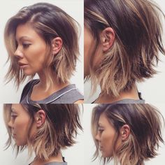 ...if I ever go short again More Spring Haircut, Autumn Hair, Short Bob Hairstyles, Great Hair, Bobs Haircuts, Pretty Hairstyles, Fine Hair, Wavy Hair, Bob Hairstyles