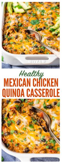 mexican chicken quisadilla casserole with broccoli and cheese