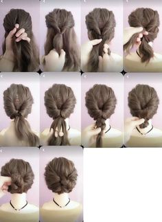 Buns For Hair With Layers, Old Time Hairstyles, Short Hair Wedding Updo The Bride, 1800s Hairstyles For Short Hair, Braid Hairstyles For Thinner Hair, Tea Party Hairstyles Simple, Ballroom Hairstyles Long Hair, Olden Day Hairstyles, Up Dos For Layered Hair