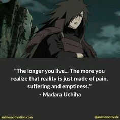 Madara Uchiha Quotes, Naruto Madara, Anime D, Manga Quotes