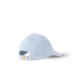 LOUIS VUITTON® - Lv Signature Corduroy Cap - Blue Corduroy Cap, Cap Collection, Trunk Bag, Leather Denim, Louis Vuitton Official, Wallet Pouch, Buckle Shoes, Monogram Bag, Silver Jewelry Fashion