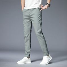 Classic Style Fashion, Mens Summer Pants, Casual Summer Pants, Solid Color Pants, Colored Pants, Summer Pants, Fashion Business