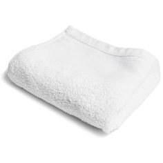 a white towel on a white background