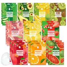 PRICES MAY VARY. 😎【Face Sheet Masks Set】The Sheet masks set consists of 20 sheets of face masks, with a large number and variety of styles, allowing you to experience a wide range of sheet masks to satisfy your daily face masking needs. 😎【Moisturizing and Hydrating】Moisturising face masks are enriched with high quality moisturising ingredients, insisting on the use of facial sheet masks before going to bed or applying make-up will give you the perfect skin condition and make your make-up look Best Sheet Masks, Masks Skincare, Face Mask Skin Care, Sheet Mask Set, Hydrating Sheet Mask, Moisturizing Face Mask, Sephora Skin Care, Hydrating Facial, Moisturizing Face