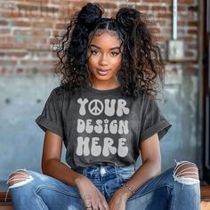 "This Black model mockup features a pepper Comfort Colors 1717 t-shirt.  Note: This listing is for an INSTANT DOWNLOAD. No physical product will be shipped. ⭐  LICENSING: When you buy from Inclusive Mockups, you are purchasing the license to use these photos for business and personal use. This means that you have the FULL RIGHT to use these mockups to showcase your designs. The only exclusion is that you can't re-sell or share the mockups. ⭐  ORIGINALITY: All of our mockups are designed and created by us and are ORIGINALS. You won't find our mockups anywhere else online, and no one is licensed to use these mockups except our customers.  Our customers have been asking for a WHOLE SHOP BUNDLE for months, and we're delighted that this bundle is finally live! Copy/paste this link to purchase: Gender Identity