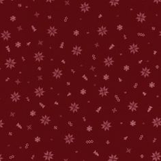 a red background with white snowflakes on it