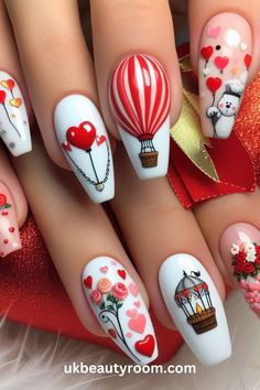 Valentine’s Day Nail Art, Nails Trendy Short, Heart Nail Art Designs, French Tip Black, French Nail Art Designs, Summer Aura, Sailor Moon Pink, Square French Tip, Plaid Nail Designs