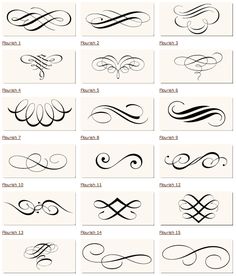 the different types of calligraphy